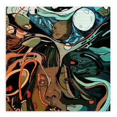 Ciara Blotter Paper Archival Print by Eva Redamonti