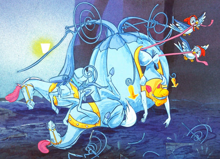 Cinderella Carriage Crash Archival Print by Jeff Gillette