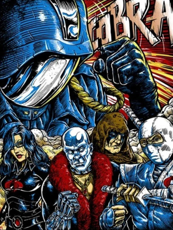 Cobra Giclee Print by Jonathan Bergeron