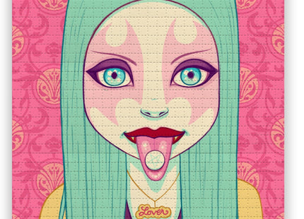 Communion Blotter Paper Archival Print by Tara McPherson
