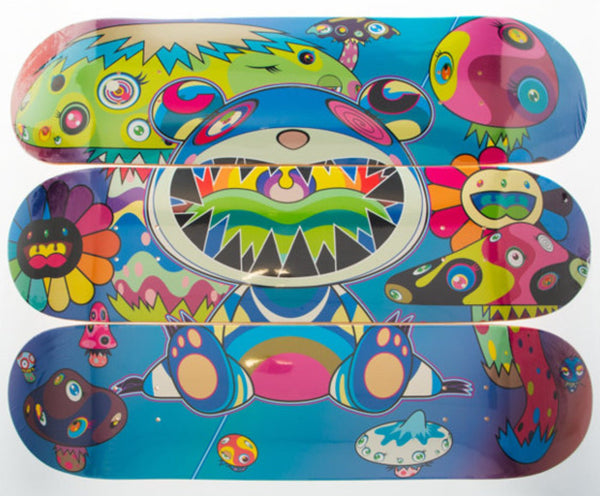 ComplexCon x Mutated Skateboard Deck Set by Takashi Murakami TM/KK