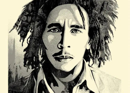 Confrontation Letterpress Print by Shepard Fairey- OBEY x Dennis Morris