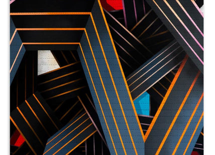 Confusion Blotter Paper Archival Print by Raws