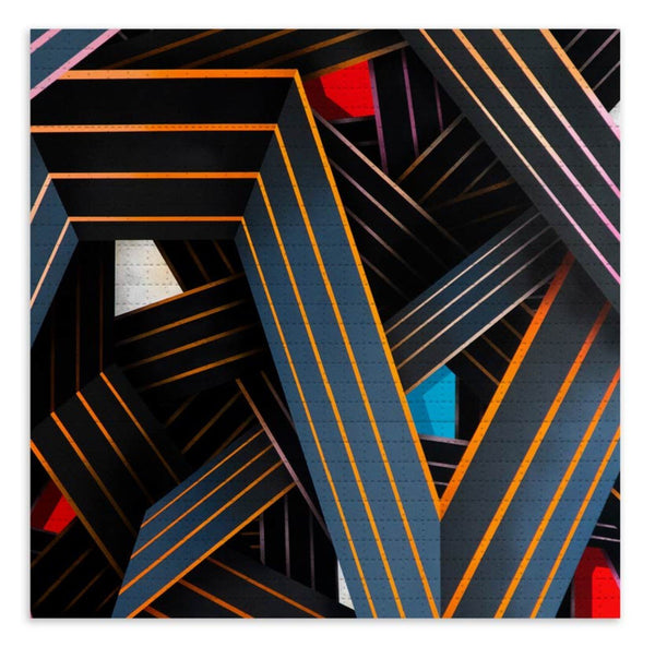 Impression d'archives sur papier buvard Confusion par Raws