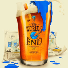 Cornetto Trilogy The Worlds End Lithograph Print by Patrick Connan