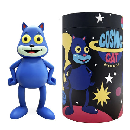 Cosmic Cat Blue Art Toy by Dabs Myla x Beyond The Streets