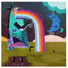 Cosmic Vacation Blotter Paper Archival Print by Bunnie Reiss