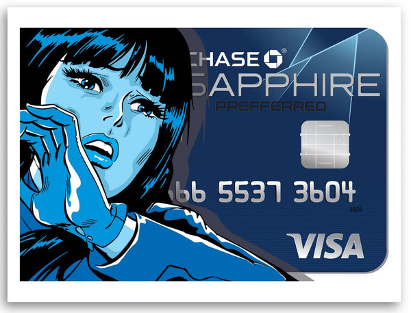 Credit Limit Chasing The Blues Archival Print by Denial- Daniel Bombardier