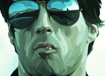 Crime is a disease. Meet the cure Giclee Print by Joe Vetoe