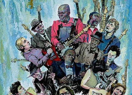 Crossroads Guitar Festival 2010 Giclee Print by Rich Pellegrino