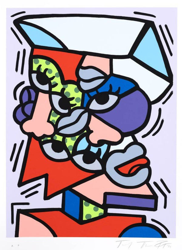 Sérigraphie Crystal Cranium par Sheefy McFly - Tashif Turner