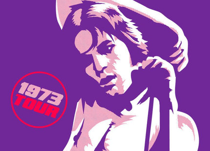 Curt Wild 73 Tour 2011 Silkscreen Print by Jeremy Wheeler