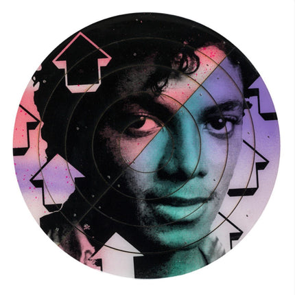 Cut The Record Michael Jackson Archival Print by Tavar Zawacki- Above