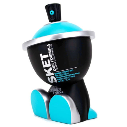 Cyan Formula Canbot Art Toy Figure by Sket-One x Czee13