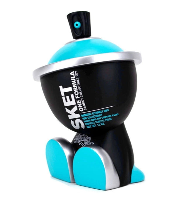 Cyan Formula Canbot Art Toy Figure by Sket-One x Czee13