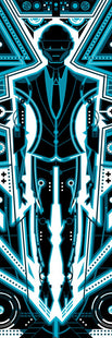Daft Punk Tron 2 Silkscreen Print by Ron Guyatt