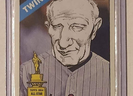 Danny Santana Big Head Twins Original Collage Baseball Card Art by Pat Riot