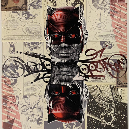Daredevil Sin Miedo AP Archival Print by Peter Van Flores