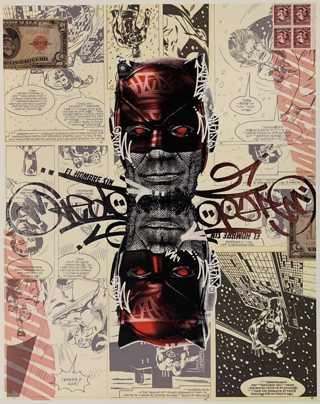Daredevil Sin Miedo AP Archival Print by Peter Van Flores