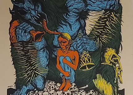 Dark Call of Krampus Giclee Print by Skinner