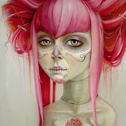 Day of the Dead Giclee Print by Leslie Ditto
