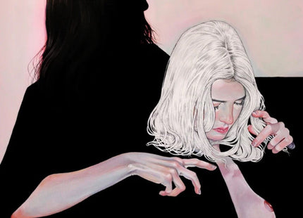Dear Darkness Archival Print by Martine Johanna
