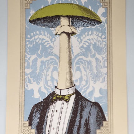 Delectable Duo Mushroom Cream Giclee Print by Nate Duval