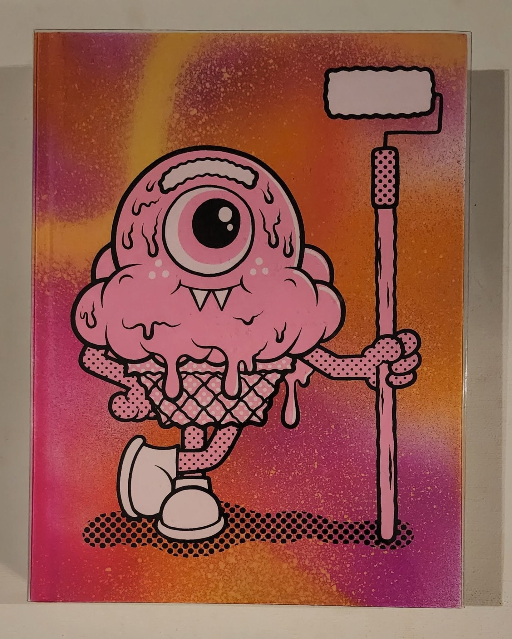 melty monsters DELUXE Stay Melty Book by Buff Monster Silkscreen – Sprayed Paint Art Collection