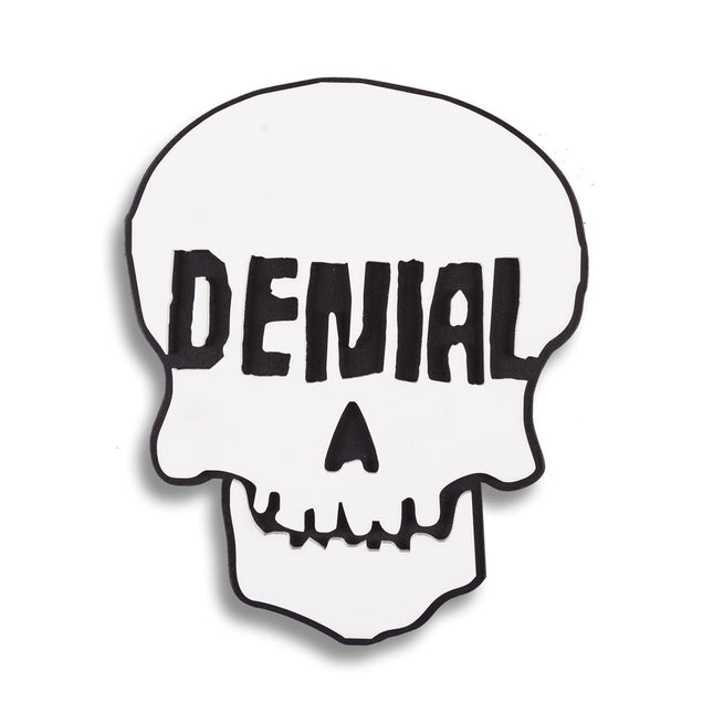 Denial Of Death Mixed Media Wood Print by Denial- Daniel Bombardier