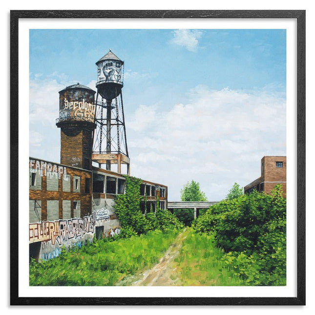 Dequindre Cut Archival Print by Stephanie Buer