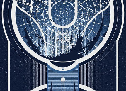 Destiny Star Map Silkscreen Print by Ron Guyatt