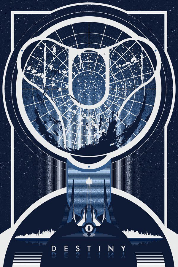 Destiny Star Map Silkscreen Print by Ron Guyatt