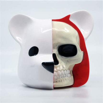 Dissected Bear Head Kickstarter Art Toy Sculpture by Luke Chueh