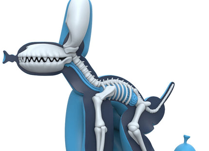 Dissected Popek Blue Art Toy Sculpture by Whatshisname