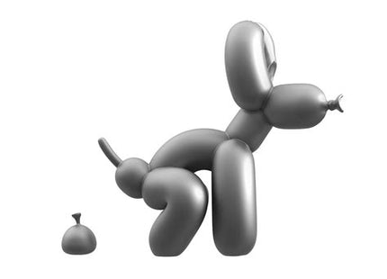 Dissected Popek Space Grey Art Toy Sculpture by Whatshisname