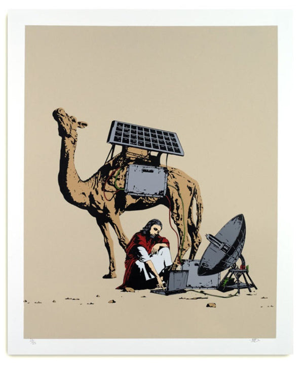 District N 34° III Silkscreen Print by MAD