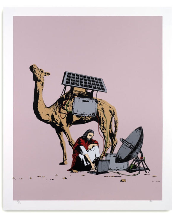 District N 34° IV Silkscreen Print by MAD