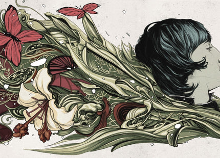 Divinations and Butterflies Giclee Print by Nimit Malavia