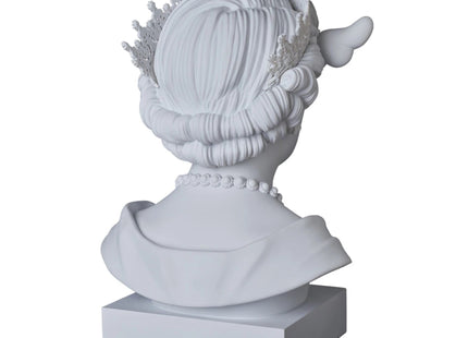 Dog Save The Queen Sculpture by D*Face- Dean Stockton