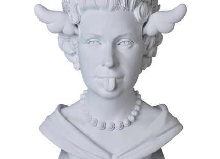 Dog Save The Queen Sculpture by D*Face- Dean Stockton