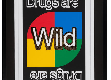 Draw Four- Gold Foil Giclee Print by Ben Frost