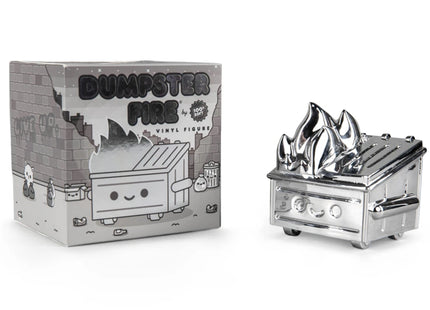 Dumpster Fire Black Friday Chrome by Kidrobot