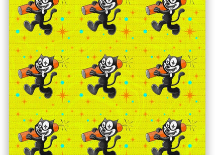 Dynamite Felix Blotter Paper Archival Print by Ziero Muko