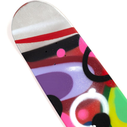 East 149th St Original Spray Paint Skateboard Deck Art by Cope2- Fernando Carlo