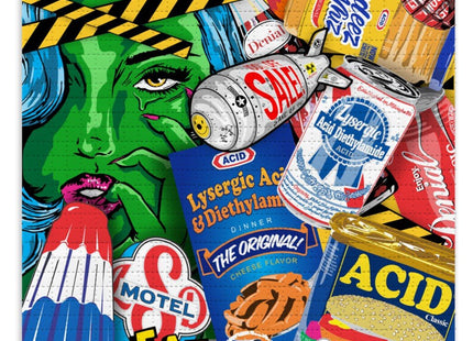 Eat Me Blotter Paper Archival Print by Denial- Daniel Bombardier