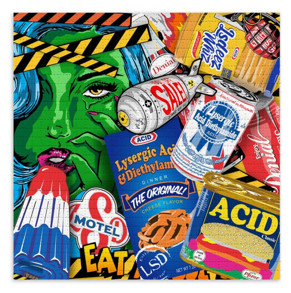 Eat Me Blotter Paper Archival Print por Denial- Daniel Bombardier