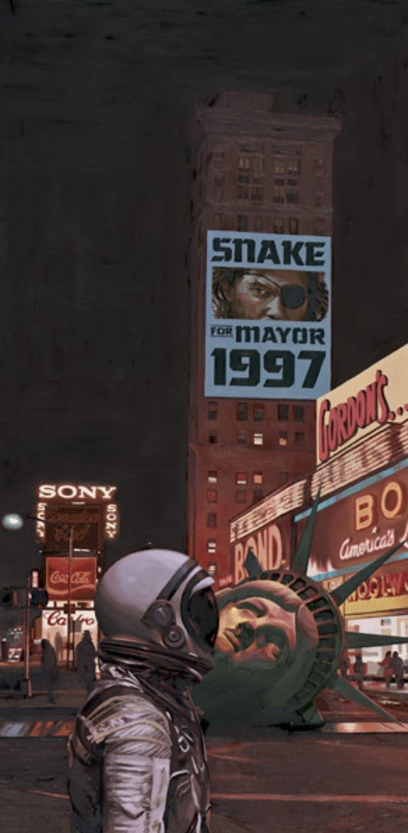 Escape From New York Giclee Print by Scott Listfield