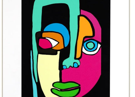 Face Archival Print by Melissa A Mitchell