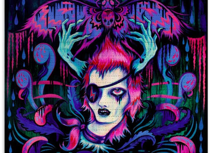 Fade Into The Dark Stars Blotter Paper Archival Print by Camille Rose Garcia