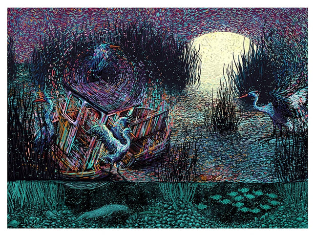 Fading, Fleeting, Retreating Giclee Print by James R Eads